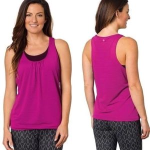 Prana Mika Double Layer Tank sz M
